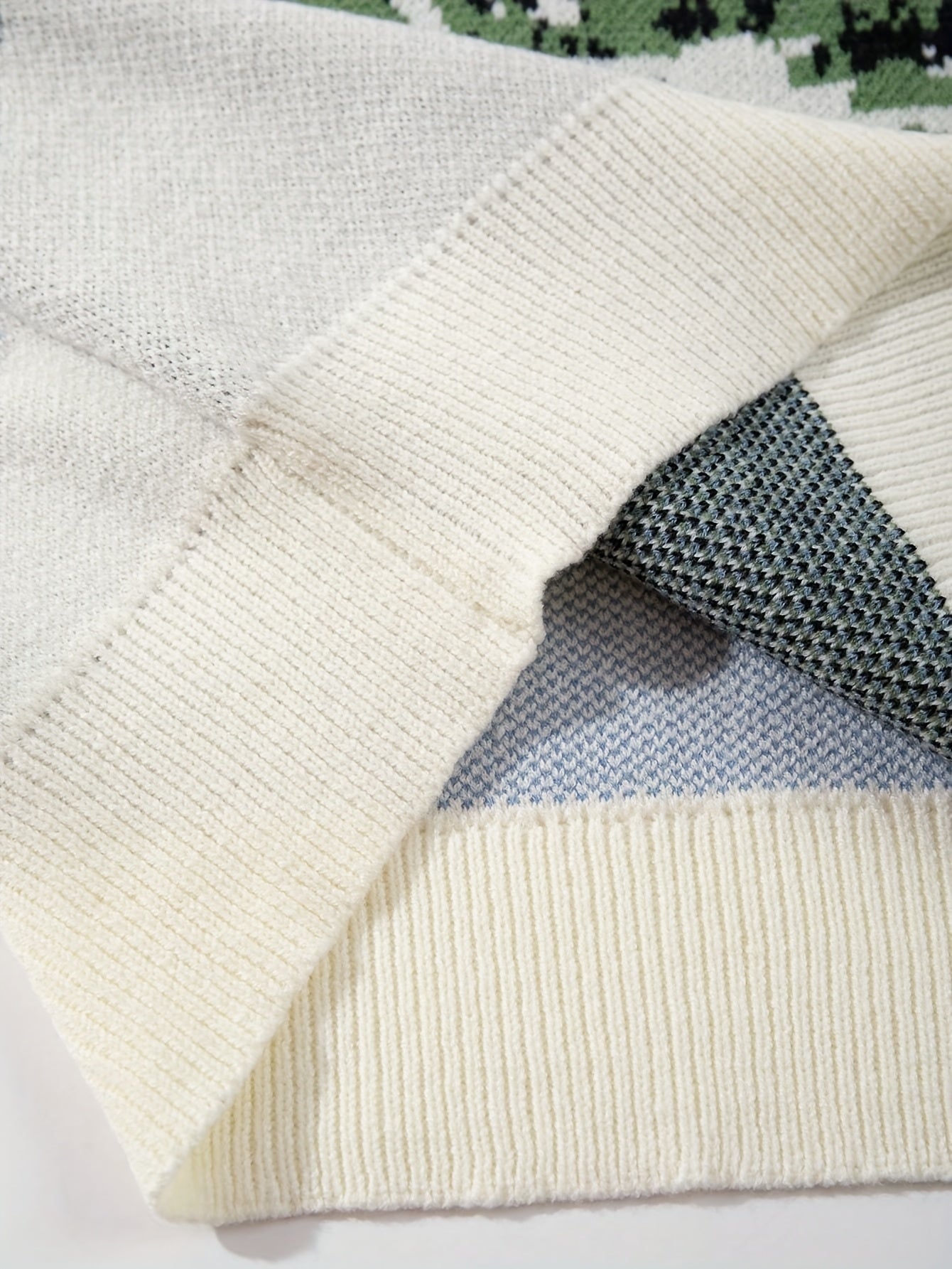 Vintage Cow Pasture Oversized Knit Sweater